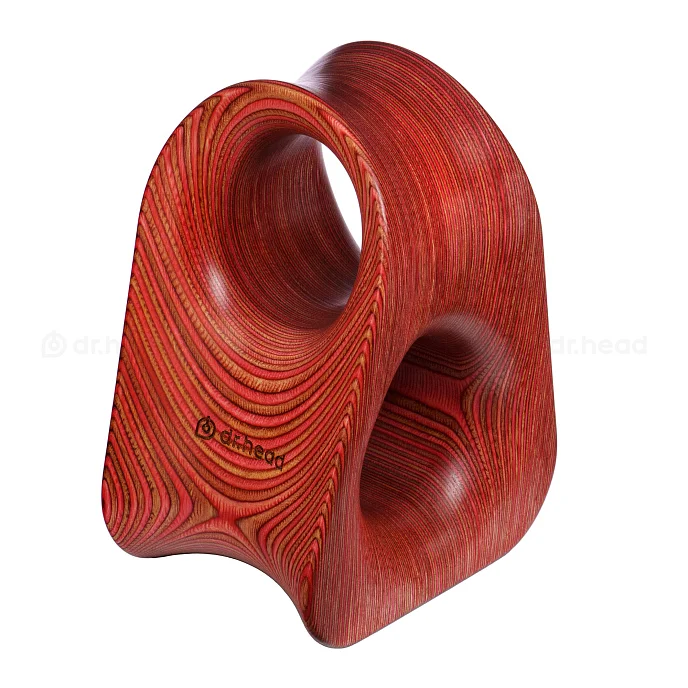 Подставка для наушников Under Wood Тайфун 1 Light Ruby / Dark Ruby - рис.0