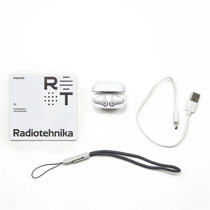 Беспроводные наушники Radiotehnika Impulse T2 White - рис.6