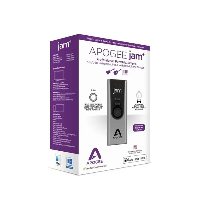 Аудиоинтерфейс Apogee Jam Plus - рис.5