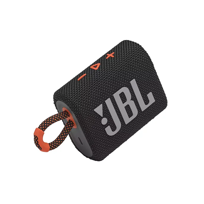 Портативная колонка JBL Go 3 Black Orange - рис.5
