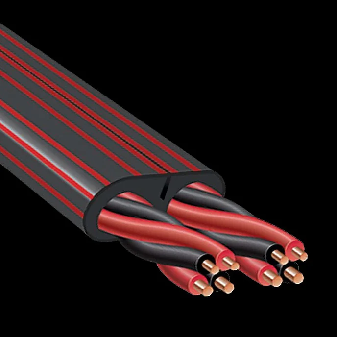 Кабель AudioQuest Rocket 33 PVC Black/Red 1m - рис.2
