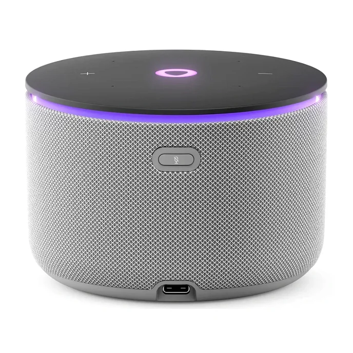 Умная колонка Яндекс Станция Мини 3 Про с Zigbee Grey - рис.2