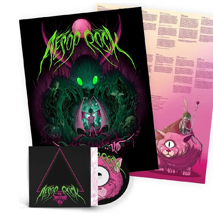 Пластинка Aesop Rock - The Impossible Kid (coloured) - 2LP - рис.2