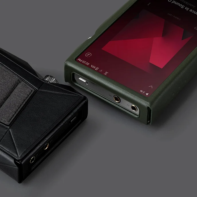 Чехол Astell&Kern SP4000 Gruppo Mastrotto Leather Case Green - рис.6