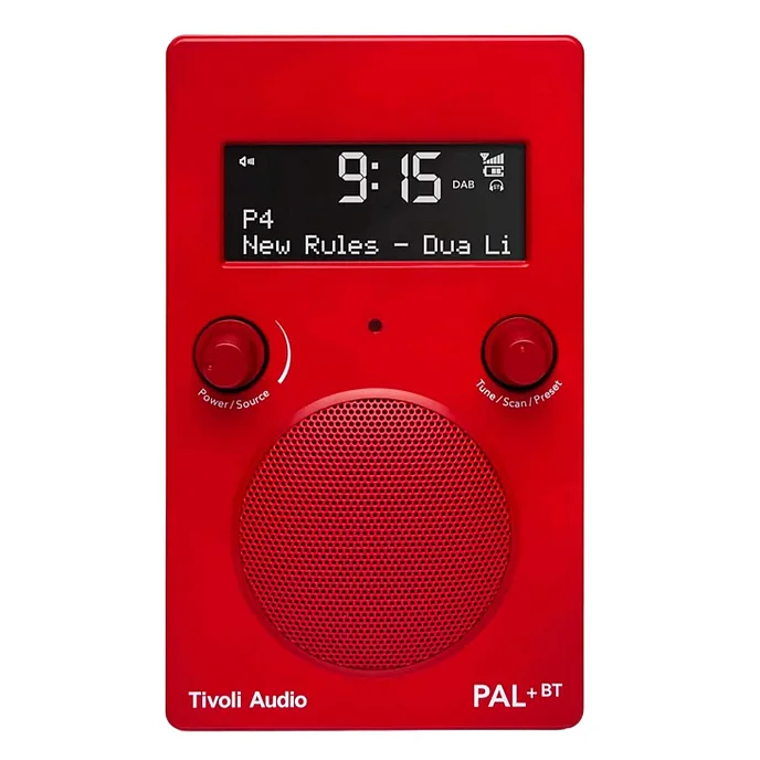 Радиоприемник Tivoli PAL+ BT Red - рис.0