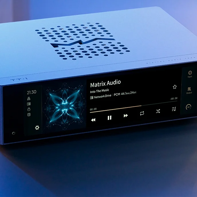 Сетевой аудиоплеер Matrix Audio TT-1 Silver - рис.6
