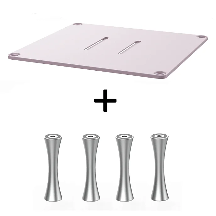 Стойка для Hi-Fi ddHiFi HS300 + SR70 x 4 Pinkish Gray/Silver - рис.0