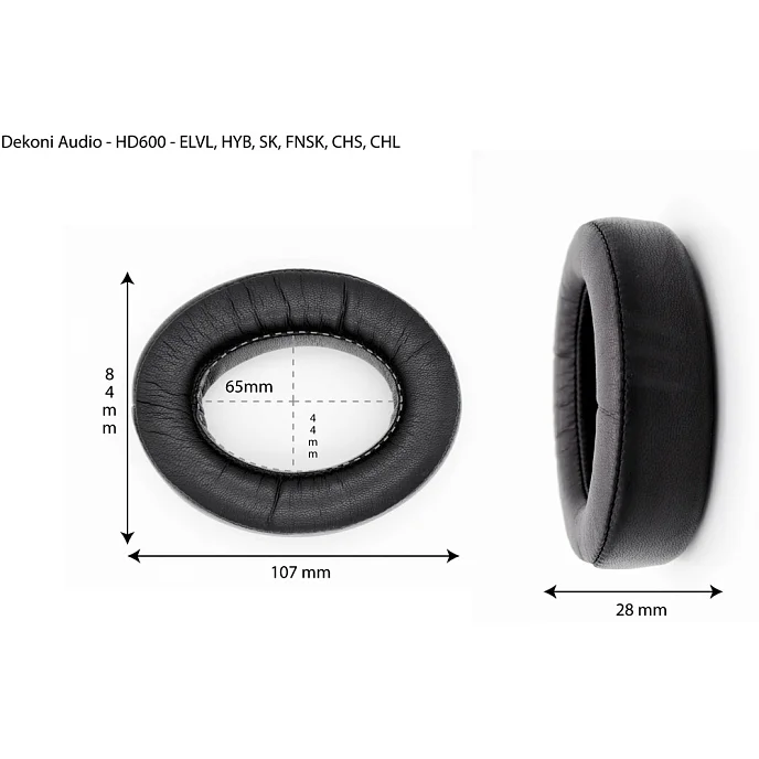 Амбушюры Dekoni Audio Choice Suede for Sennheiser HD600 - рис.1