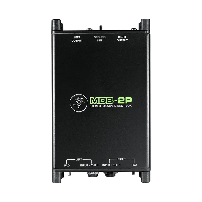 Директ-бокс Mackie MDB-2P Black - рис.2