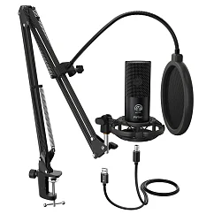 Микрофон для стриминга и игр Fifine T669 Black