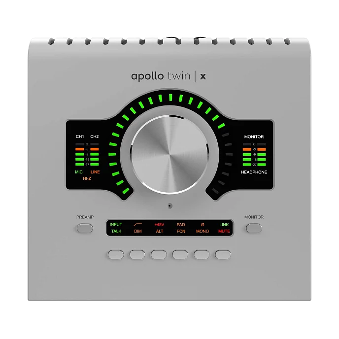 Аудиоинтерфейс Universal Audio Apollo Twin X DUO Gen 2 Essentials+ Edition Silver - рис.0