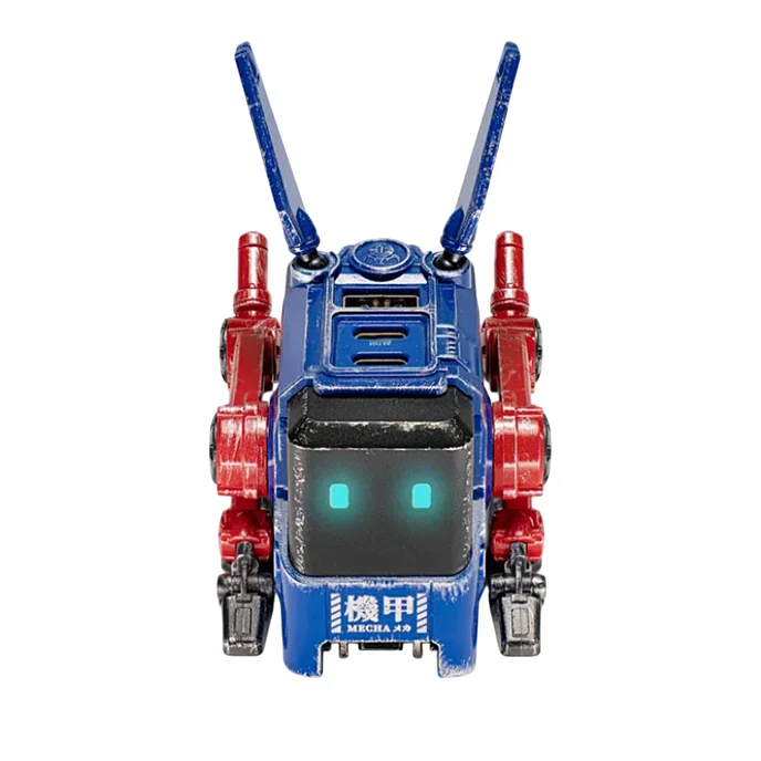 Сетевое зарядное устройство Gravastar Alpha65 War Damaged Blaze Blue - рис.2