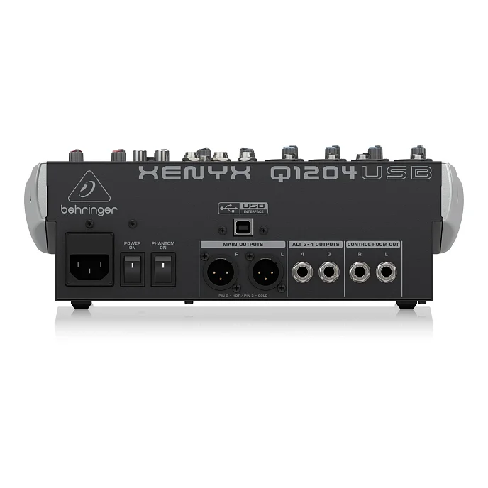 Микшерный пульт Behringer Xenyx Q1204USB Grey - рис.4