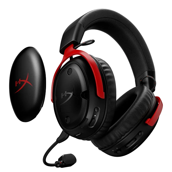 Игровая гарнитура HyperX Cloud III S Wireless Black/Red - рис.5