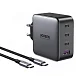 Сетевое зарядное устройство Ugreen CD226 (90575) USB-A + 3USB-C 100W Grey - рис.0