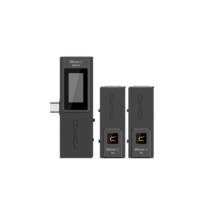 Микрофон беспроводной CoMica VDLive10 USB Black - рис.3