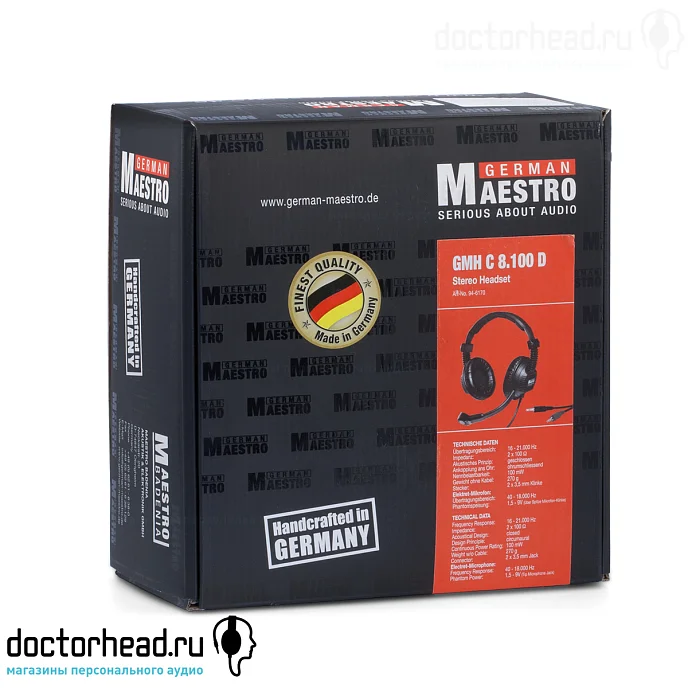 Игровая гарнитура German Maestro GMH C 8.100D - рис.10