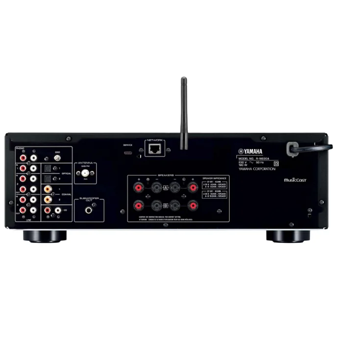 Ресивер Yamaha R-N600A Black - рис.3