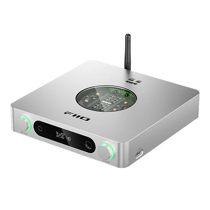 Усилитель для наушников с ЦАП FiiO K13 R2R Silver - рис.2