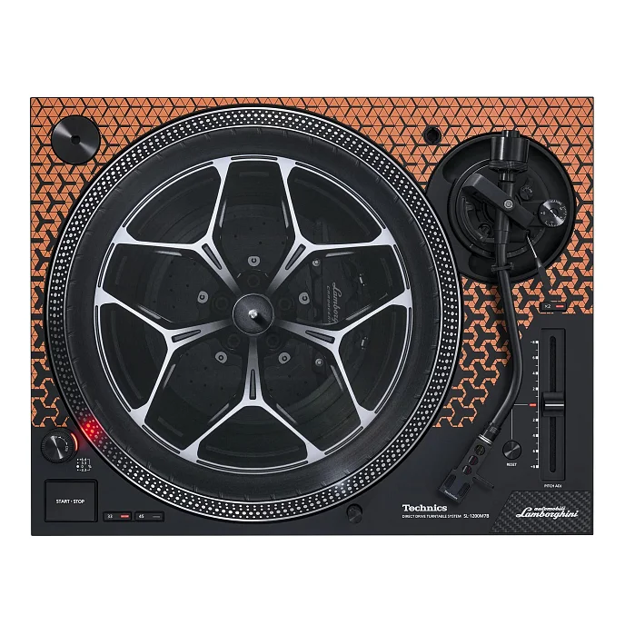 Проигрыватель винила Technics SL-1200M7PED Lamborghini Orange - рис.4