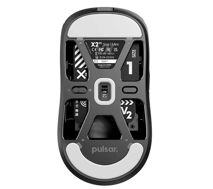 Мышь Pulsar X2 V2 Wireless mini Black - рис.1