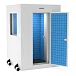 Акустическая кабина IzoRoom Maxi Plus with window White Blue - рис.0