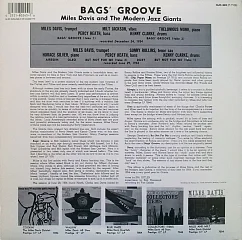 Пластинка Miles Davis – Bags Groove (Original Jazz Classics) LP