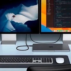 Кабель UGREEN L703 ThunderboltTM 5 Black 1m