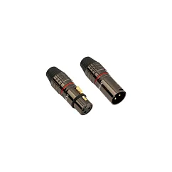 Разъём Tchernov Cable XLR Plug Standard NG male/female Pair Red