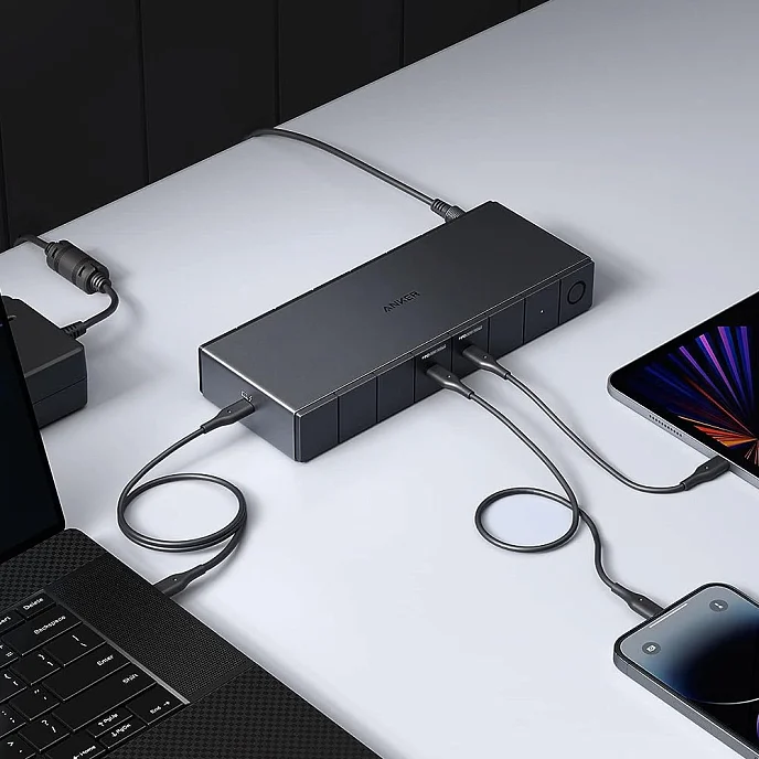 Док-станция Anker 778 Thunderbolt Docking Station Grey - рис.4