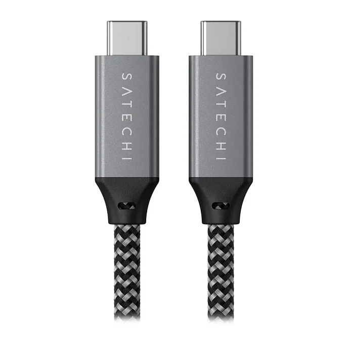 Кабель Satechi USB4 Type-C Space Grey - рис.1