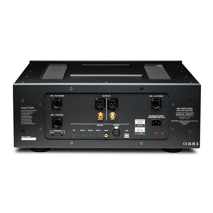 ЦАП Musical Fidelity NU-Vista DAC Black - рис.1