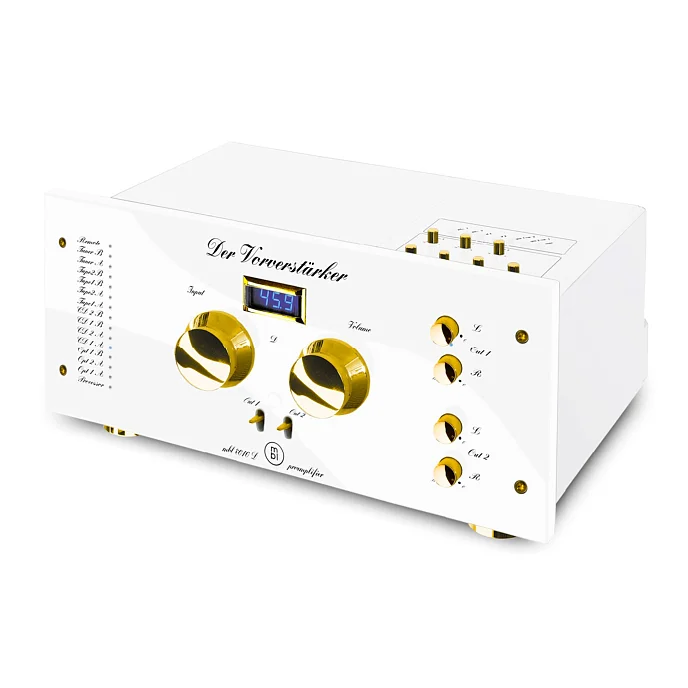 Предусилитель MBL 6010 D Preamplifier Piano White Gold - рис.1