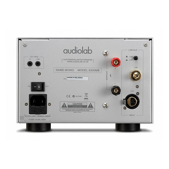 Усилитель мощности Audiolab 8300MB Silver - рис.2