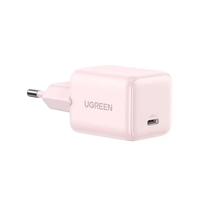 Сетевое зарядное устройство UGREEN X513 30W Pink - рис.1