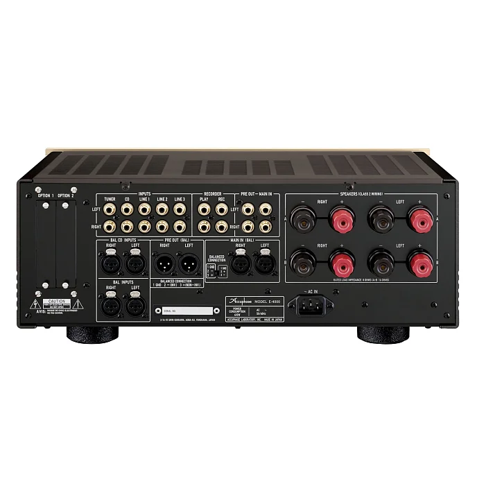 Интегральный усилитель Accuphase E-4000 Gold - рис.2