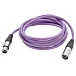 Кабель HeadMade Pro XLR-F - XLR-M Purple 3m - рис.1