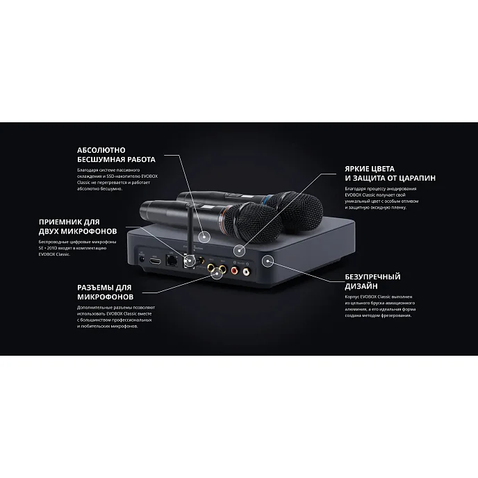 Караоке-система Studio Evolution EVOBOX Classic Black - рис.5