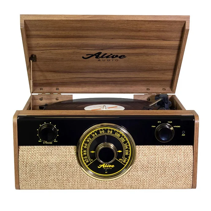 Проигрыватель винила Alive Audio Fusion Light Wood - рис.1