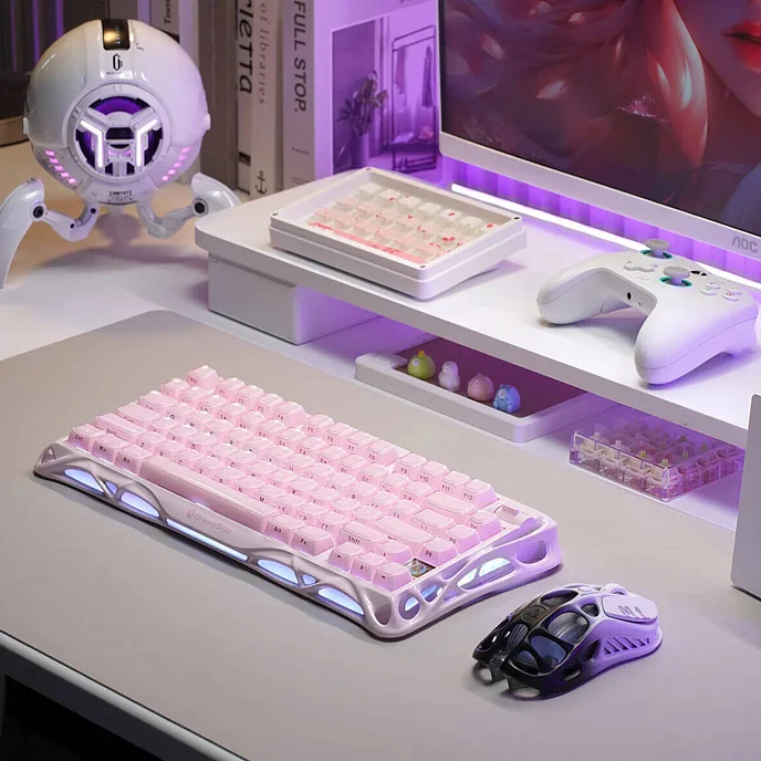 Клавиатура Gravastar Mercury K1 Lite Pink - рис.6