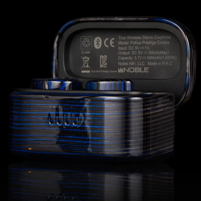 Беспроводные наушники Noble Audio Fokus Prestige Encore Black Blue - рис.20