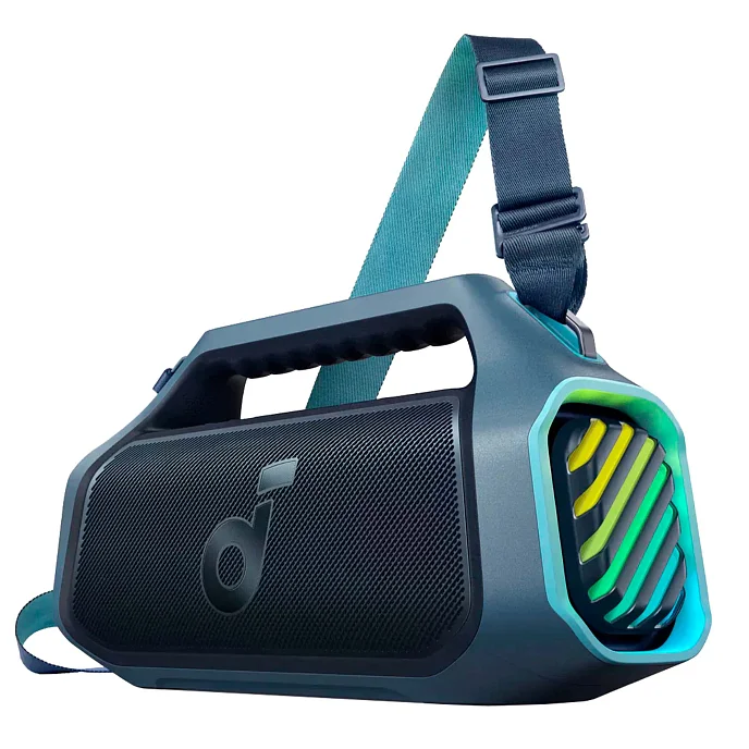 Портативная колонка Anker Soundcore Boom 2 Plus Blue - рис.0