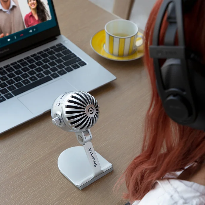 USB-микрофон Saramonic SmartMic MTV550 Silver - рис.7