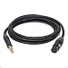 Кабель HeadMade Base XLR-f - 6.3mm male stereo Black 3m - рис.0
