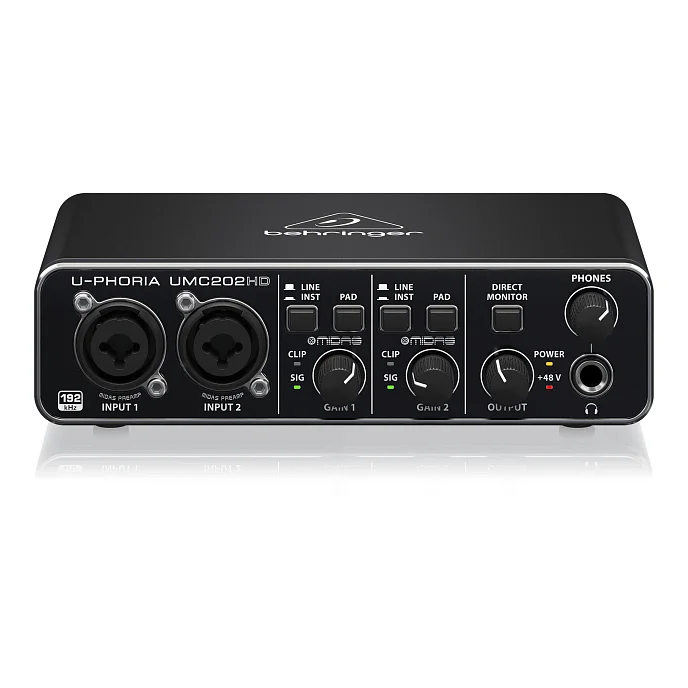 Комплект для звукозаписи Behringer U-Phoria Studio Pro - рис.1