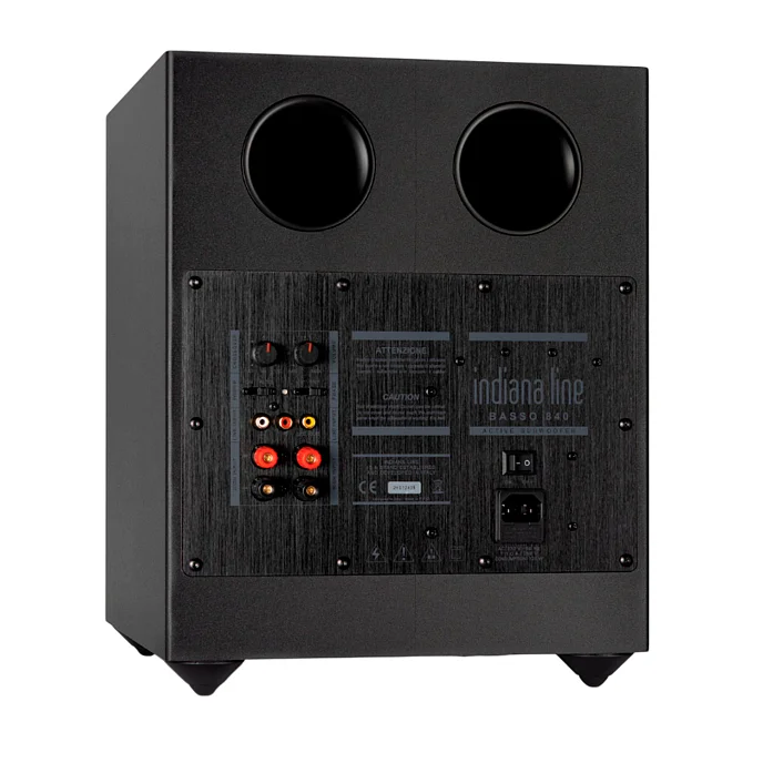 Сабвуфер Indiana Line Basso 840 Black - рис.2