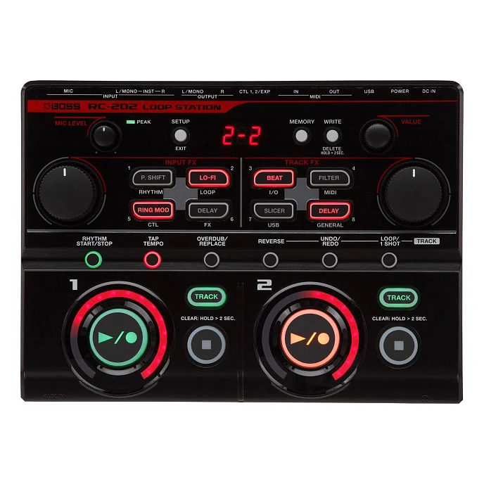 Студийное оборудование Boss RC-202 Loop Station Black - рис.0