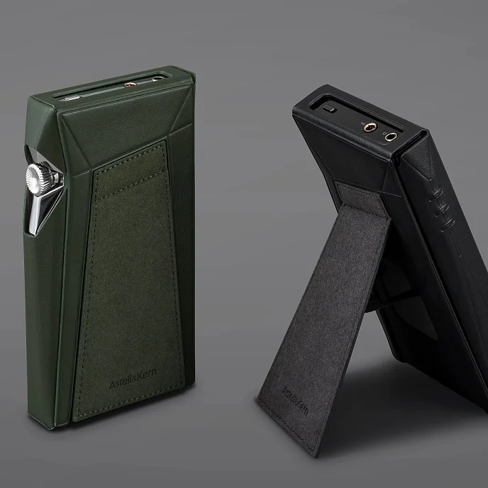 Чехол Astell&Kern SP4000 Gruppo Mastrotto Leather Case Black - рис.8