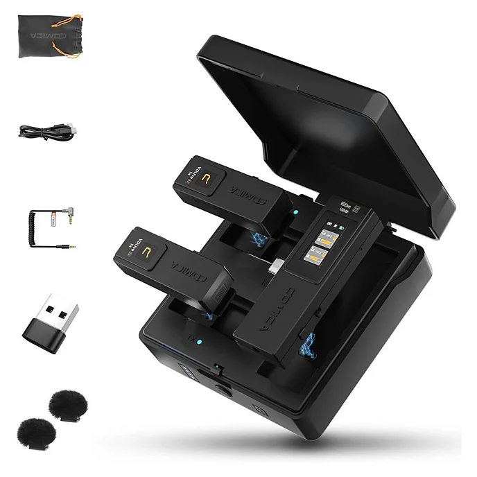 Микрофон беспроводной CoMica VDLive10 USB Black - рис.10