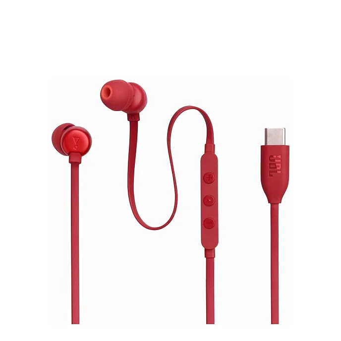 Наушники внутриканальные JBL Tune 310C Red - рис.0
